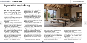 SMH Article - Layouts that inspire living
